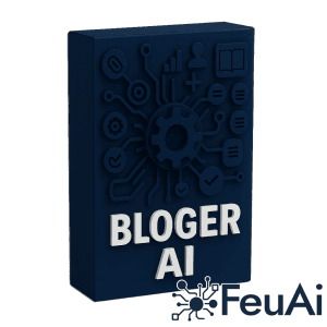 Okładka produktu Bloger AI od FeuAi – prosty system do automatycznego tworzenia artykułów na bloga