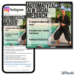 Social Media Brand AI – automatyczny post na Instagram tworzony przez AI